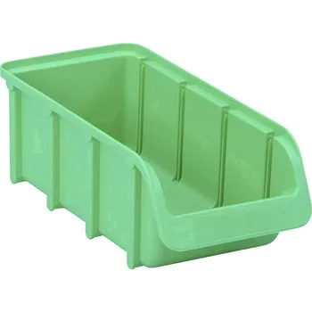 Úložný box Hünersdorff 682400 skladový box , (š x v x h) 215 x 100 x 75 mm, zelená, 1 ks