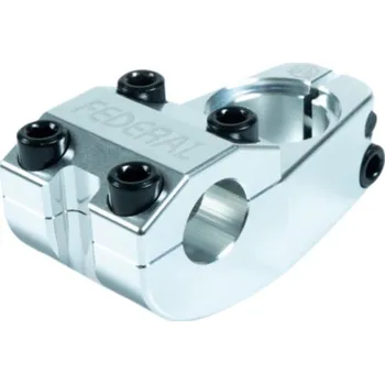 Představec na kolo BMX představec Federal SESSION CNC TL stříbrná 48mm