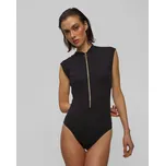 Černé Jednodílné Dámské Plavky Seafolly Zip Front One Piece 10987942-black