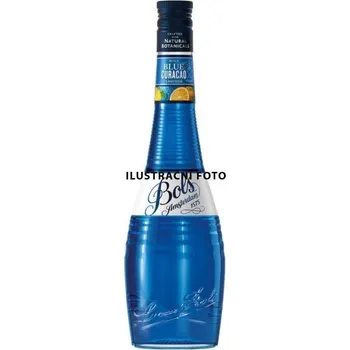 Likér BOLS BLUE CURACAO 21% 0,5l (hola lahev)