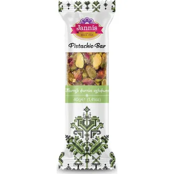 Jannis pistáciová tyčinka 40g