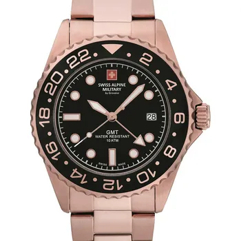 Hodinky Swiss Alpine Military 7052.1167 GMT diver 42mm 10ATM