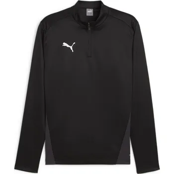 Pánské tričko Triko s dlouhým rukávem Puma teamGOAL Training 1/4 Zip Top 658629-03 Velikost 3XL