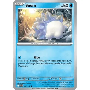 Karetní hra POKÉMON Snom (MEG 042) - Reverse Holo