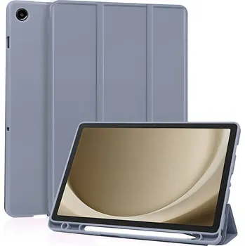Pouzdro na tablet Techsuit - Flex Trifold (s držákem na tužku) - Samsung Galaxy Tab A11 Plus / A9 Plus - fialový