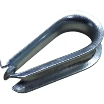 Lano Očnice DIN 65457 pro lano 12 mm, ocel S235JR, galvanický zinkochromát