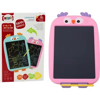 Grafický tablet Tabule Na Kreslení Grafický Tablet Pták Stylus Růžový