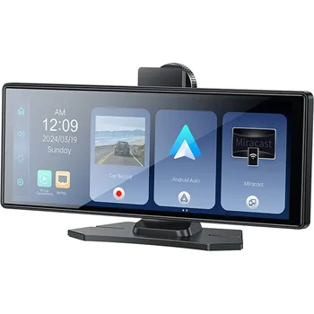 Autorádio Yesido - Bezdrátové autorádio (KM19) - duální HD kamera, Plug&Play, CarPlay, Android Auto, AirPlay - černé