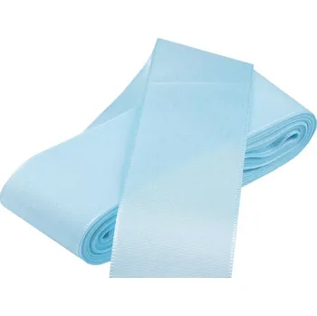 Stuha Stuha taftová šíře 40 mm, malé, 401 modrá světlá