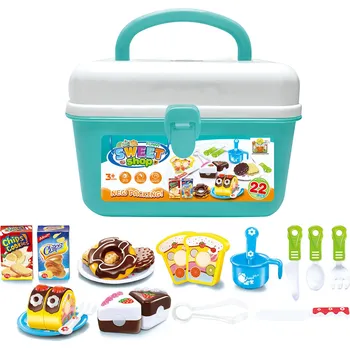 Dětská kuchyňka Hračka G21 Cukrárna v kufříku HSP993197