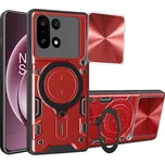 Techsuit - Kryt CamGuard Pro - OnePlus 15 - červený