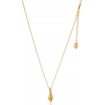Náhrdelník Náhrdelník s mušlí z kolekce Aqualessia Colibra - pozlacený