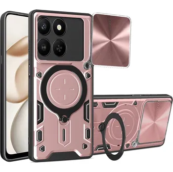 Pouzdro na mobilní telefon Techsuit - Kryt CamGuard Pro - Honor 400 Smart - Rose Gold