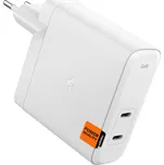 Spigen - Nástěnná nabíječka Arcstation Pro (1402) - Rychlé nabíjení, 2 x Type-C, GaN, 140W- bílá