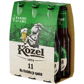 Pivo Velkopopovický Kozel 11 ležák 6×0,33 l