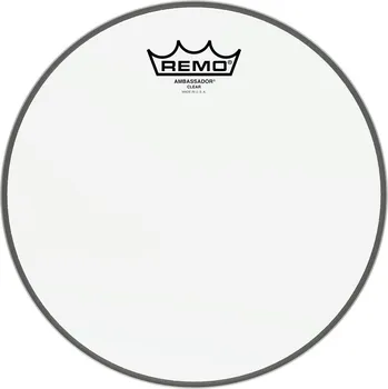 Hudebniny Remo 10" Ambassador Clear + prodloužená záruka 3 roky