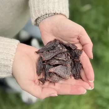 Sušené maso Psí Dobrůtkárna Domácí sušené jerky - hovězí 100g