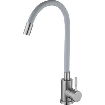 Vodovodní baterie Dřezová baterie MIXXUS SUS-011 REFL.GRAY