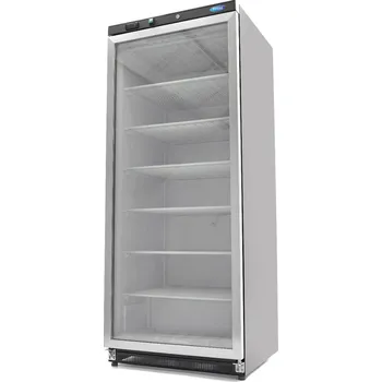 Domácí spotřebič Maxima Mraznička - 600 l - černá - se skleněnými dveřmi | Maxima, 09405033