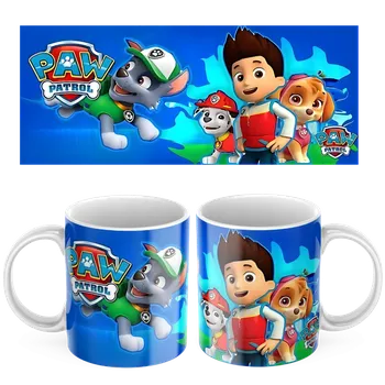 Keramický hrníček Tlapková patrola 450ml - Modrá