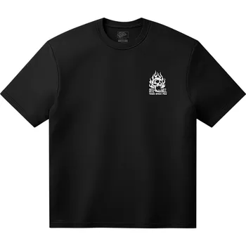 tričko Vans Off The Wall Fever - Black XL