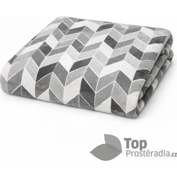 deka Mikroplyšová deka Premium 150x200 Šedý šíp
