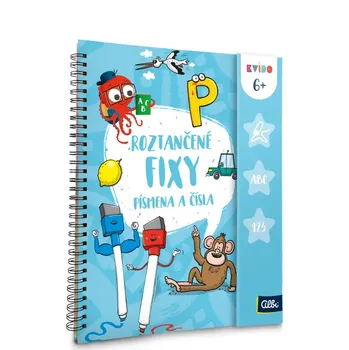 ALBI Roztančené fixy - Písmena a čísla