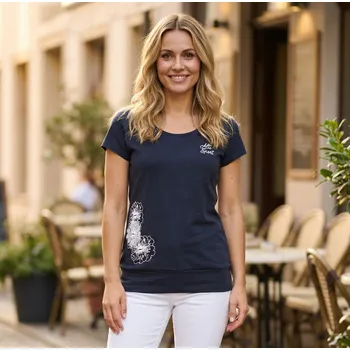 Dámské tričko Dámské triko ALTISPORT ALW106120 NÁMOŘNÍ MODRÁ XS