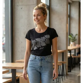 Dámské tričko Dámské triko ALTISPORT ALW005122 ČERNÁ S