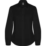 Dámská košile s dlouhým rukávem Moscu, černá, Velikost XXL