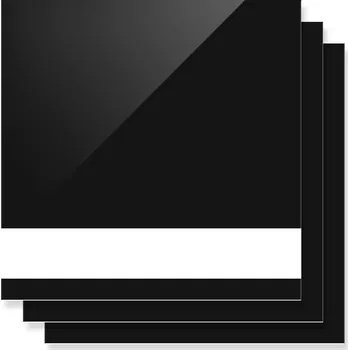 Gravírování xTool - Akrylová deska - černá na bílé (3 ks)