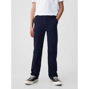 Chlapecké kalhoty GAP Chlapecké Dětské khaki kalhoty straight stretch GAP Modrá 110 (2501425)