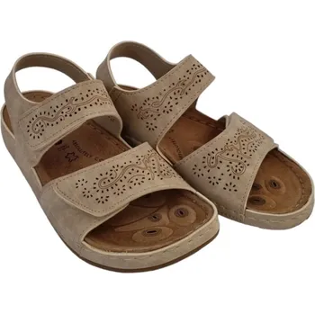 Dámské sandále Mediline - Dámské sandály 371-26, béžové Velikost: 36