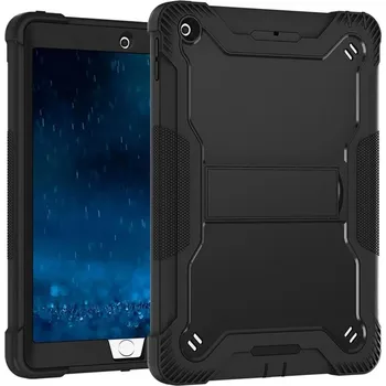 Pouzdro na tablet Techsuit - Odolný kryt TabShell + ochrana displeje - iPad 9.7 (2017 / 2018) - černý