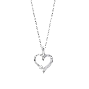 Náhrdelník Dámský stříbrný náhrdelník se srdíčkem Lotus Silver LP3916-1/1