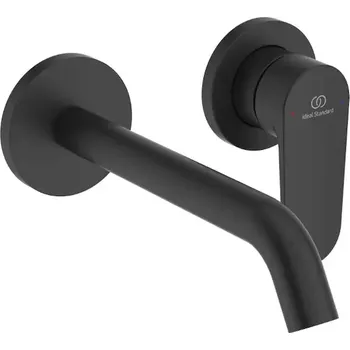 Ideal Standard Cerafine Nuovo - Umyvadlová baterie pod omítku, 2-otvorová instalace, hedvábná černá BD776XG