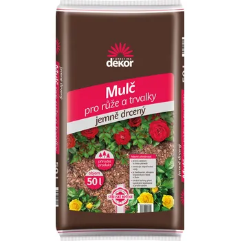 Substrát Mulč pro růže a trvalky - 50 l Forestina