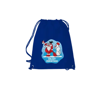 Sportovní vak Bastard Chlast Christmas vak Royal Blue Mal