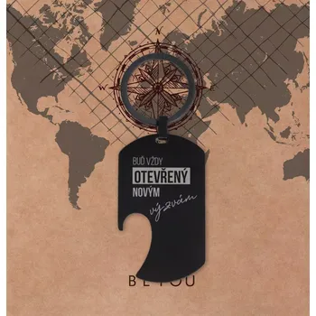 Klíčenka s otvírákem pro dobrodruhy