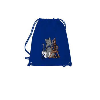 Sportovní vak Bastard Kočka přede vak Royal Blue Mal