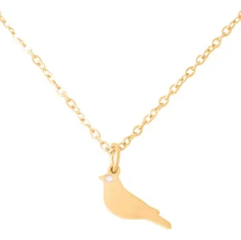 Řetízek Řetízek s ptáčkem zlatý