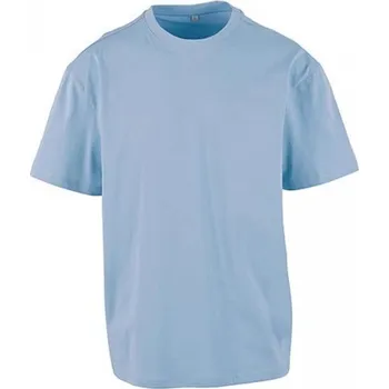 Build Your Brand Bavlněné oversize triko Loose 200 g/m Barva: modrá pudrová, Velikost: M BY308