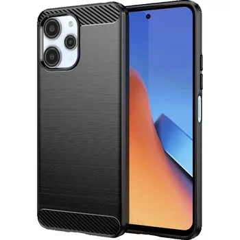 Techsuit - Karbonový silikon - Xiaomi Redmi 12 5G - černý