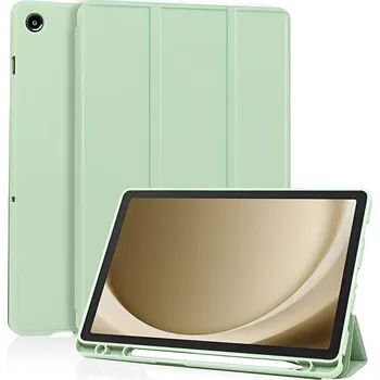 Pouzdro na tablet Techsuit - Flex Trifold (s držákem na tužku) - Samsung Galaxy Tab A11 Plus / A9 Plus - Matcha Green