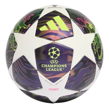 Fotbalový míč Adidas UCL Final Competition fialová/bílá UK 4