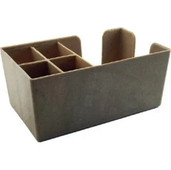 Příborník do zásuvky TOMGAST Bar Caddy dřevěný 25 × 25 × 10,5 cm