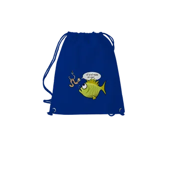 Sportovní vak Bastard Ryba a žížala vak Royal Blue Mal
