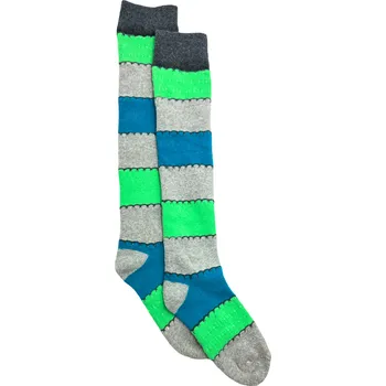 Dětské bavlněné podkolenky zelené D812 Velikost: 27-30