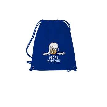 Sportovní vak Bastard Občas vypěním vak Royal Blue Mal