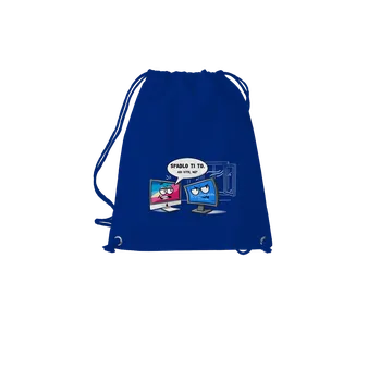 Sportovní vak Bastard Mac vs. Windows vak Royal Blue Mal